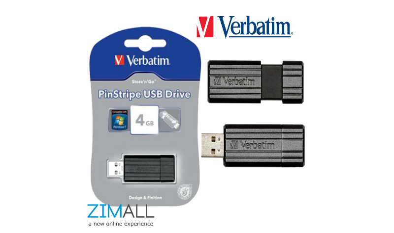 Verbatim PinStripe 4 - 32GB USB Flash Drive